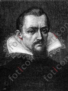Portrait von Johannes Kepler | Portrait of Johannes Kepler (foticon-portrait-0167-sw.jpg)