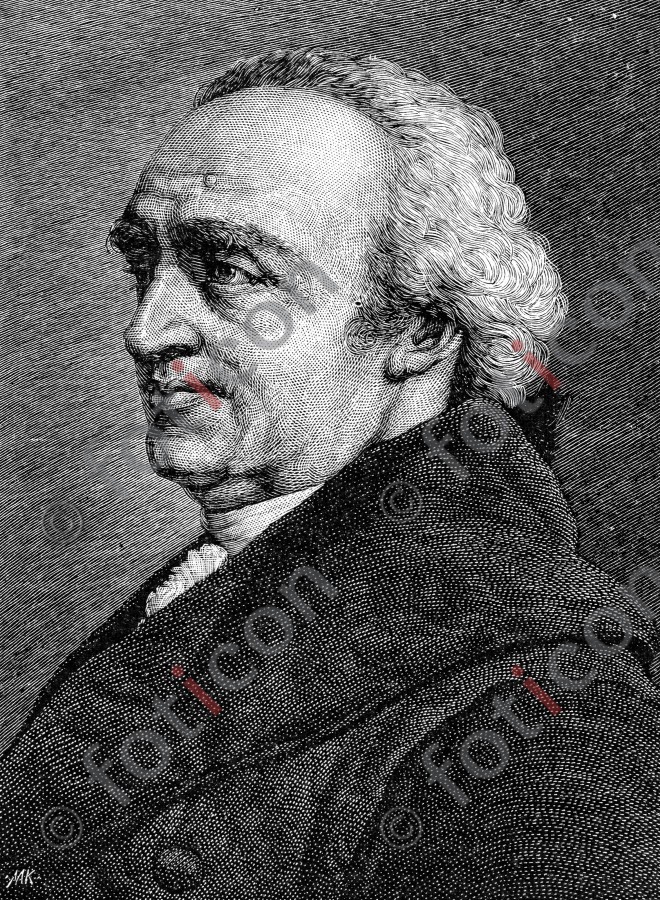Portrait von Friedrich Wilhelm Herschel | Portrait of Portrait of Friedrich Wilhelm Herschel - Foto foticon-portrait-0106-sw.jpg | foticon.de - Bilddatenbank für Motive aus Geschichte und Kultur