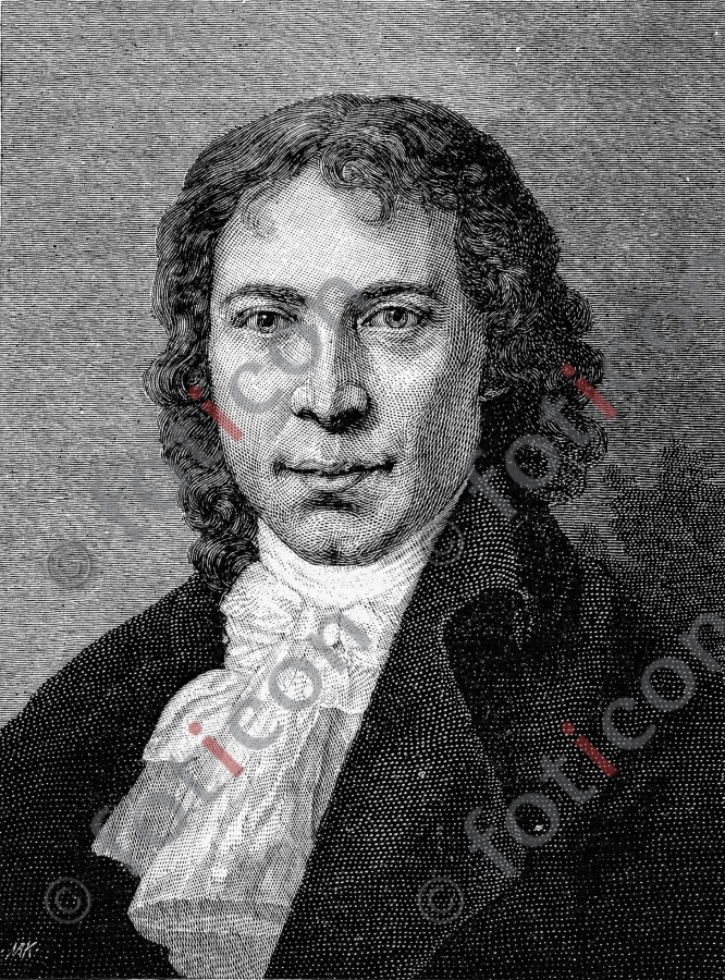 Portrait von Johann Heinrich Dannecker | Portrait of Johann Heinrich Dannecker (foticon-portrait-0126-sw.jpg)