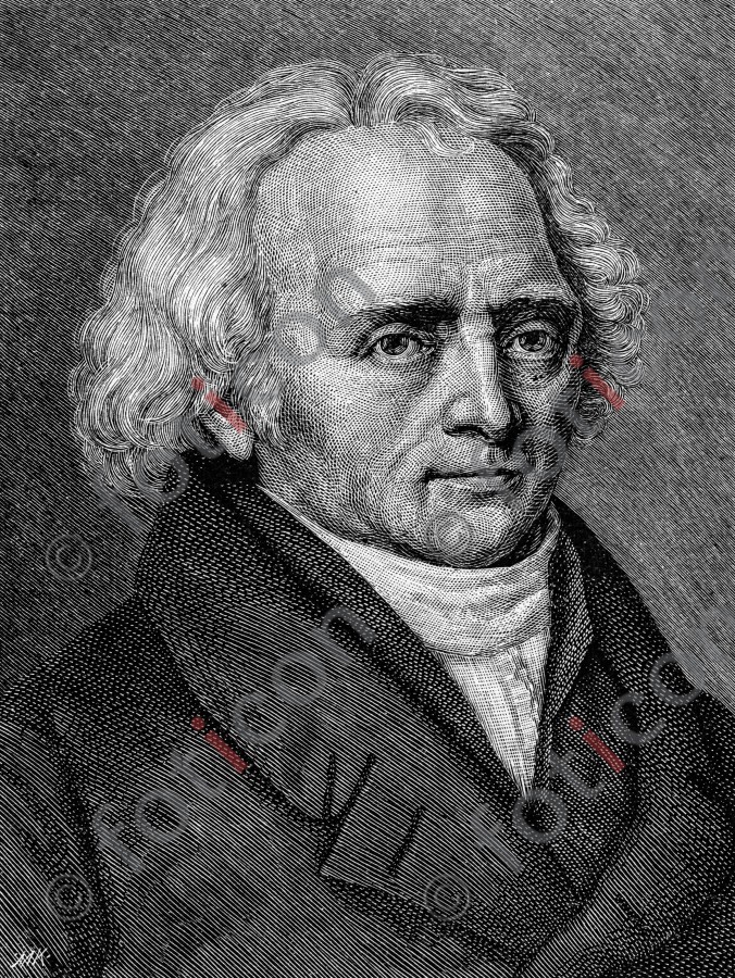 Portrait von Christoph Wilhelm Hufeland | Portrait of Christoph Wilhelm Hufeland (foticon-portrait-0133-sw.jpg)