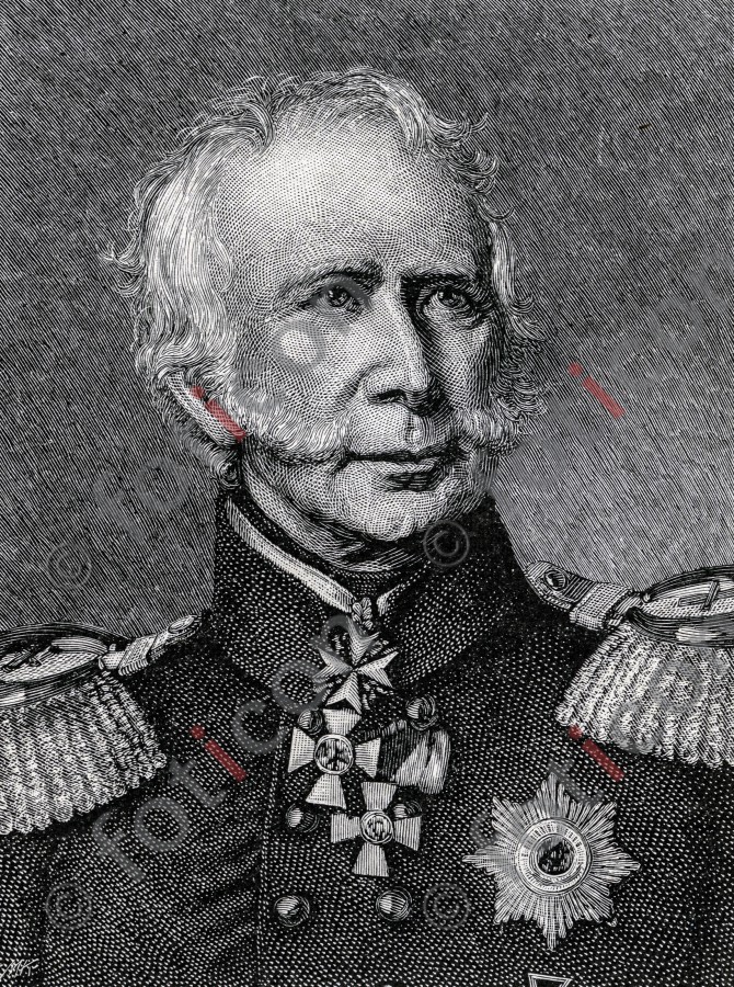 Portrait von Ludwig Leopold Gottlieb Hermann von Boyen | Portrait of Ludwig Leopold Gottlieb Hermann von Boyen (foticon-portrait-0173-sw.jpg)