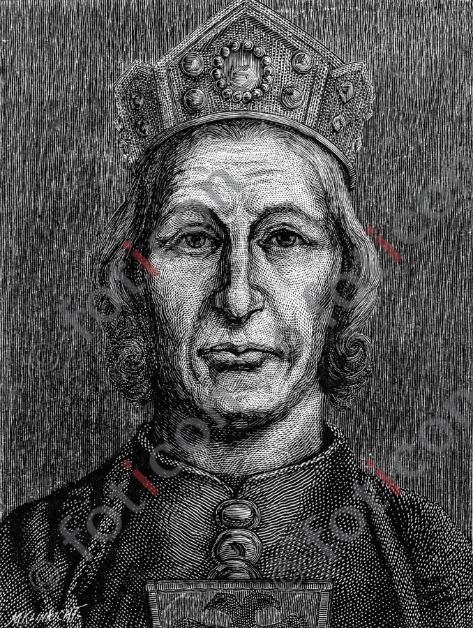 Portrait von Rudolf von Habsburg | Portrait of Rudolf von Habsburg (portrait-0001-sw.jpg)
