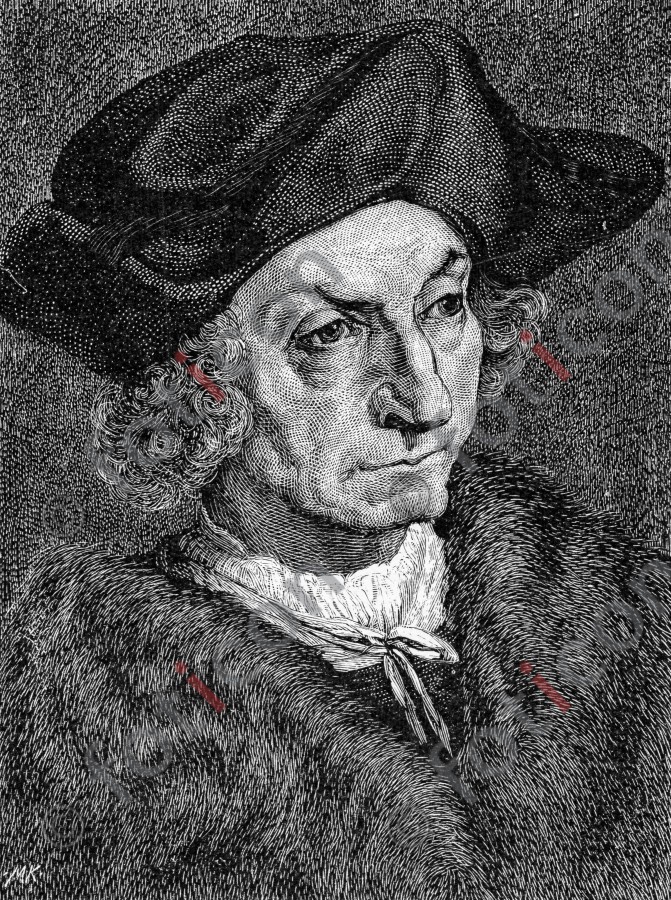Portrait von Johann Geiler von Kaysersberg | Portrait of Johann Geiler von Kaysersberg (portrait-0005-sw.jpg)